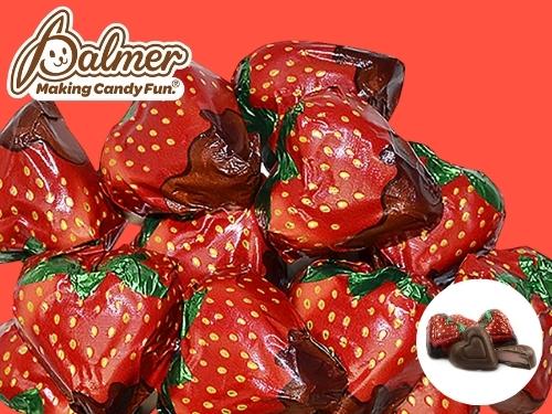 Palmer Strawberry Creme Hearts 1lb